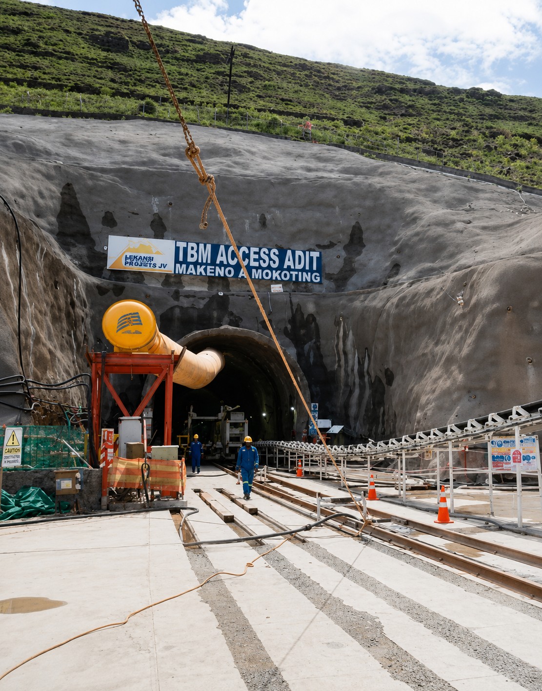 Lesotho Highlands Phase II TBM access adit